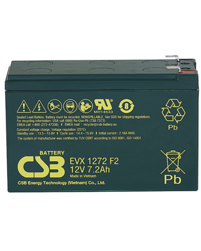 CSB EVX 1272. Аккумулятор герметичный свинцово-кислотный. CSB в Череповце