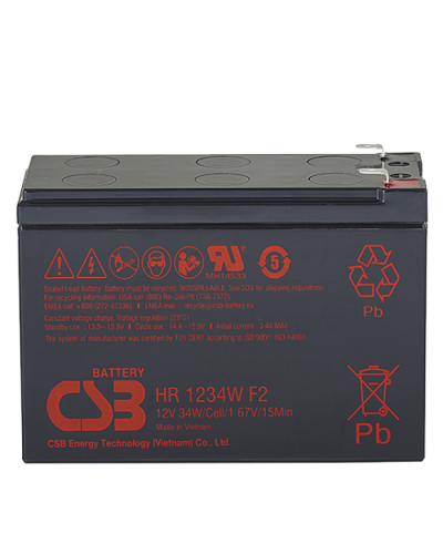 CSB HR 1234W. Аккумулятор герметичный свинцово-кислотный. CSB в Череповце
