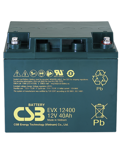 CSB EVX 12400. Аккумулятор герметичный свинцово-кислотный. CSB в Череповце