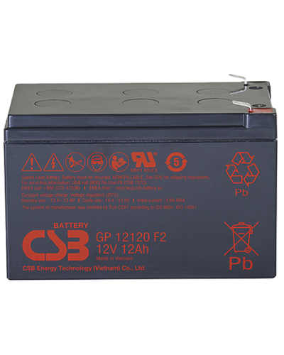 CSB GP 12120. Аккумулятор герметичный свинцово-кислотный. CSB в Череповце