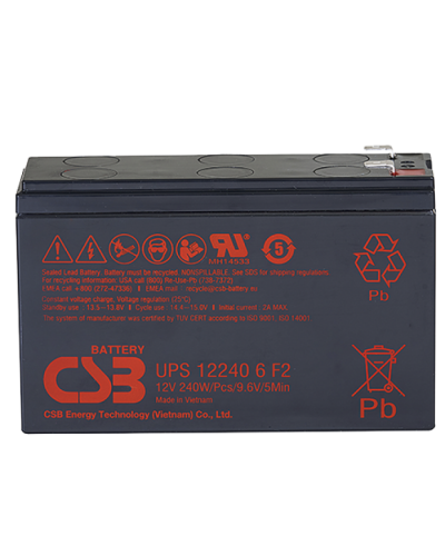 CSB UPS 122406. Аккумулятор герметичный свинцово-кислотный. CSB в Череповце