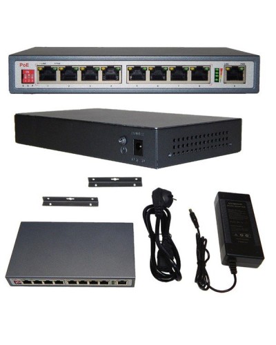 CO-SWP9C. Коммутатор 8-портовый  Gigabit Ethernet с PoE. ComOnyx в Череповце