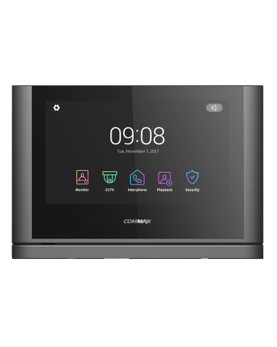CDV-1024MA/VZ (светлое серебро) Black Smog. Монитор видеодомофона цветной. Commax в Череповце