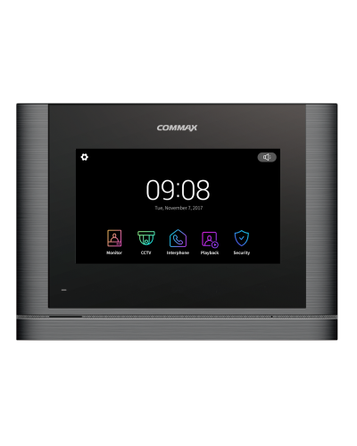 CDV-704MF (темное серебро). Монитор видеодомофона цветной. Commax в Череповце