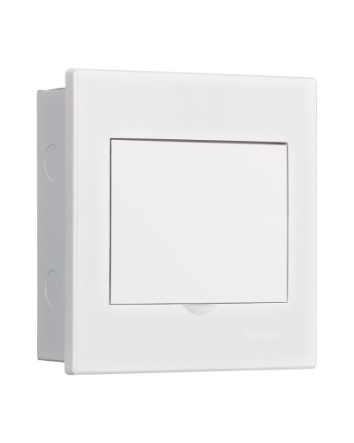 Корпус ЩРВ-М 6 модулей IP41 встраиваемый белая дверь (31101DEK). Корпус пластиковый. DEKraft в Череповце