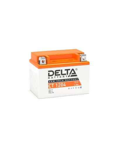 Delta CT 1204. Аккумулятор герметичный свинцово-кислотный стартерный. Delta в Череповце