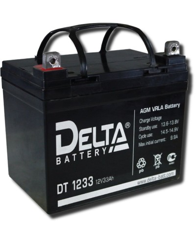Delta DT 1233. Аккумулятор герметичный свинцово-кислотный. Delta в Череповце