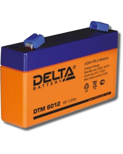 Delta DTM 6012. Аккумулятор герметичный свинцово-кислотный. Delta в Череповце