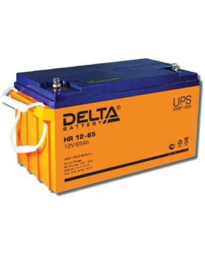 Delta HR 12-65. Аккумулятор герметичный свинцово-кислотный. Delta в Череповце