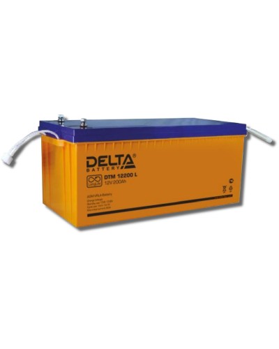 Delta DTM 12200 L. Аккумулятор герметичный свинцово-кислотный. Delta в Череповце