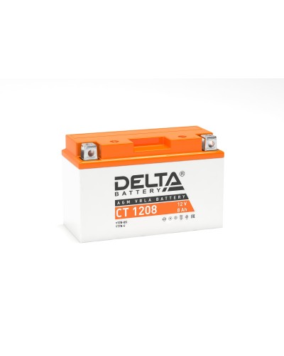Delta CT 1208. Аккумулятор герметичный свинцово-кислотный стартерный. Delta в Череповце