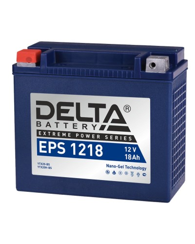 Delta EPS 1218. Аккумулятор герметичный свинцово-кислотный стартерный. Delta в Череповце