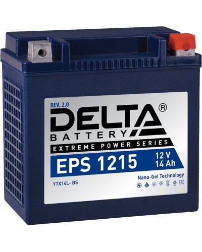Delta EPS 1215. Аккумулятор герметичный свинцово-кислотный стартерный. Delta в Череповце