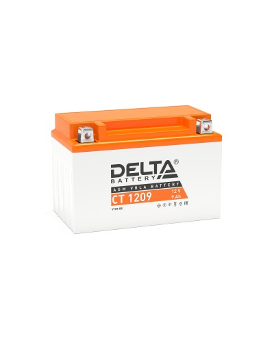 Delta CT 1209. Аккумулятор герметичный свинцово-кислотный стартерный. Delta в Череповце