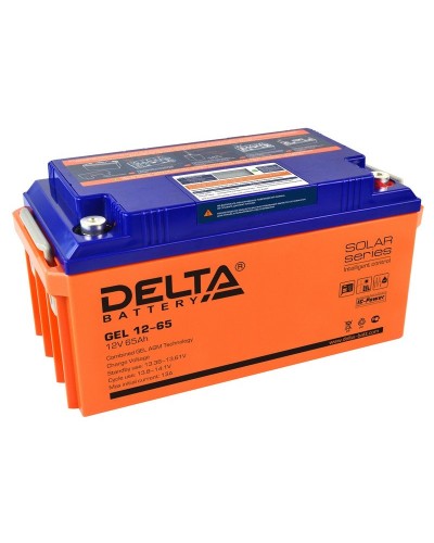 Delta GEL 12-65. Аккумулятор герметичный свинцово-кислотный. Delta в Череповце