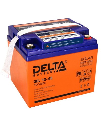 Delta GEL 12-45. Аккумулятор герметичный свинцово-кислотный. Delta в Череповце