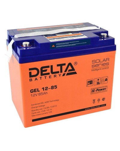 Delta GEL 12-85. Аккумулятор герметичный свинцово-кислотный. Delta в Череповце