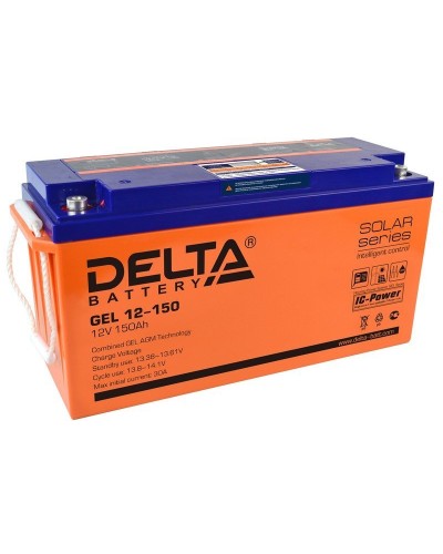 Delta GEL 12-150. Аккумулятор герметичный свинцово-кислотный. Delta в Череповце