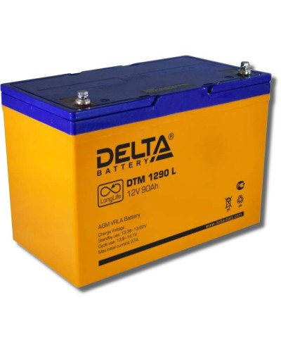 Delta DTM 1290 L. Аккумулятор герметичный свинцово-кислотный. Delta в Череповце