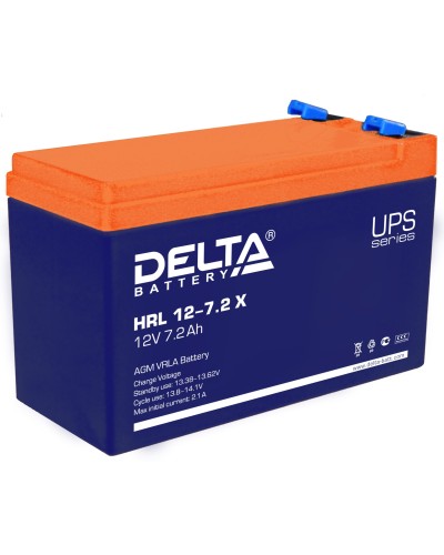 Delta HRL 12-7.2 X. Аккумулятор герметичный свинцово-кислотный. Delta в Череповце