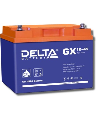 Delta GX 12-45. Аккумулятор герметичный свинцово-кислотный. Delta в Череповце