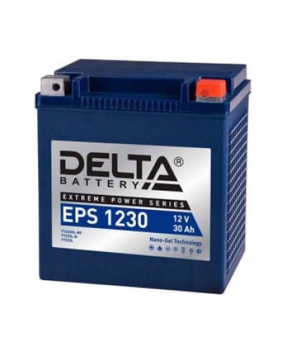 Delta EPS 1230. Аккумулятор герметичный свинцово-кислотный стартерный. Delta в Череповце