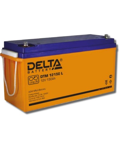 Delta DTM 12150 L. Аккумулятор герметичный свинцово-кислотный. Delta в Череповце