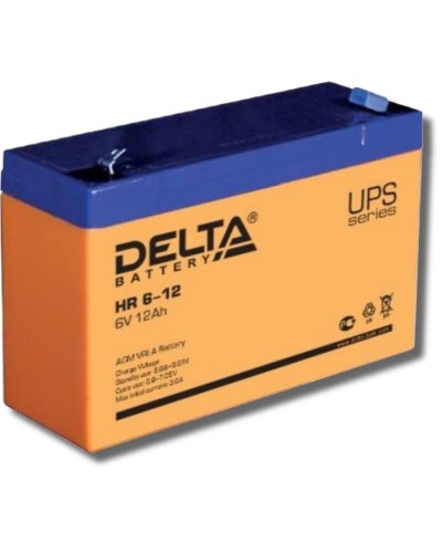 Delta HR 6-12. Аккумулятор герметичный свинцово-кислотный. Delta в Череповце
