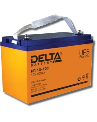 Delta HR 12-100. Аккумулятор герметичный свинцово-кислотный. Delta в Череповце