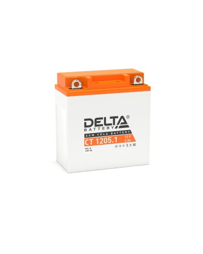 Delta CT 1205.1. Аккумулятор герметичный свинцово-кислотный стартерный. Delta в Череповце