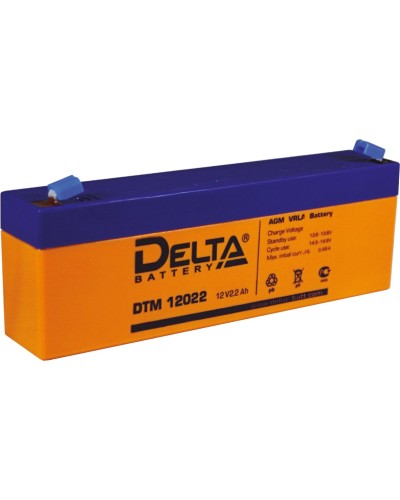 Delta DTM 12022. Аккумулятор герметичный свинцово-кислотный. Delta в Череповце