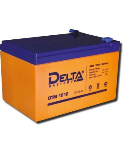 Delta DTM 1212. Аккумулятор герметичный свинцово-кислотный. Delta в Череповце