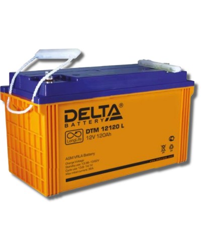 Delta DTM 12120 L. Аккумулятор герметичный свинцово-кислотный. Delta в Череповце