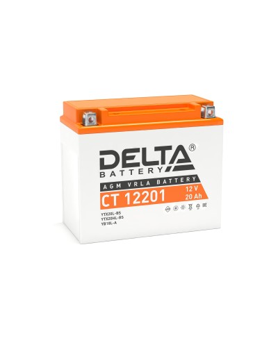 Delta CT 1220.1. Аккумулятор герметичный свинцово-кислотный стартерный. Delta в Череповце