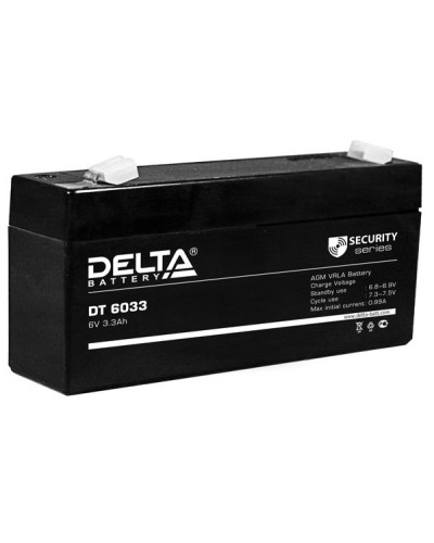 Delta DT 6033 (125мм). Аккумулятор герметичный свинцово-кислотный. Delta в Череповце