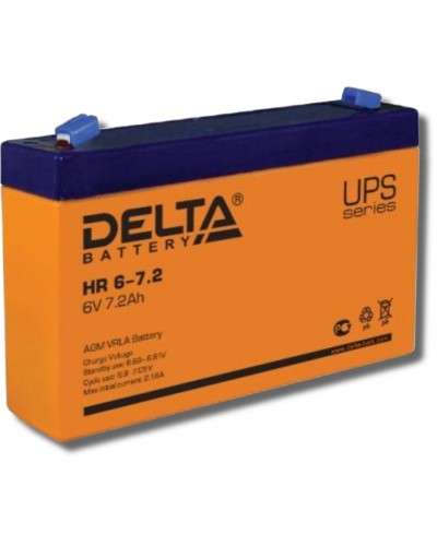 Delta HR 6-7.2. Аккумулятор герметичный свинцово-кислотный. Delta в Череповце