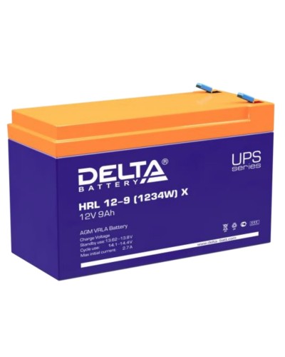 Delta HRL 12-9 X (1234W). Аккумулятор герметичный свинцово-кислотный. Delta в Череповце