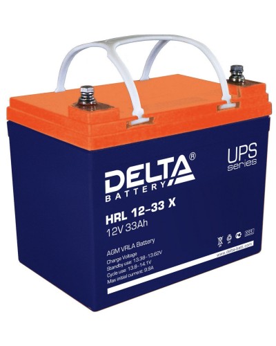 Delta HRL 12-33 X. Аккумулятор герметичный свинцово-кислотный. Delta в Череповце