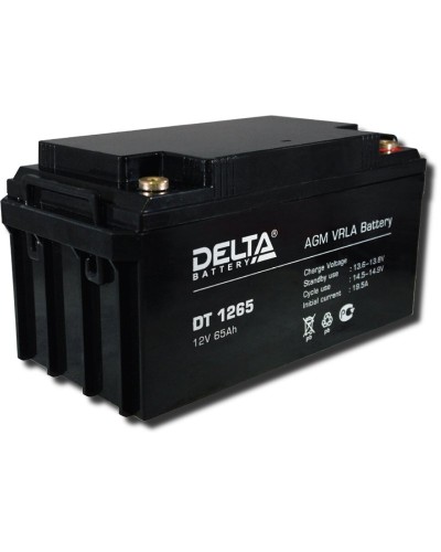Delta DT 1265. Аккумулятор герметичный свинцово-кислотный. Delta в Череповце