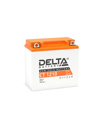 Delta CT 1210. Аккумулятор герметичный свинцово-кислотный стартерный. Delta в Череповце