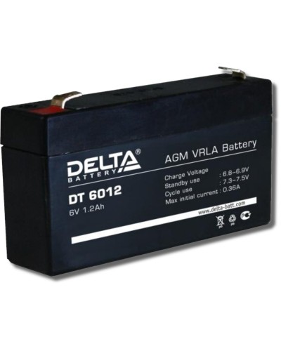 Delta DT 6012. Аккумулятор герметичный свинцово-кислотный. Delta в Череповце