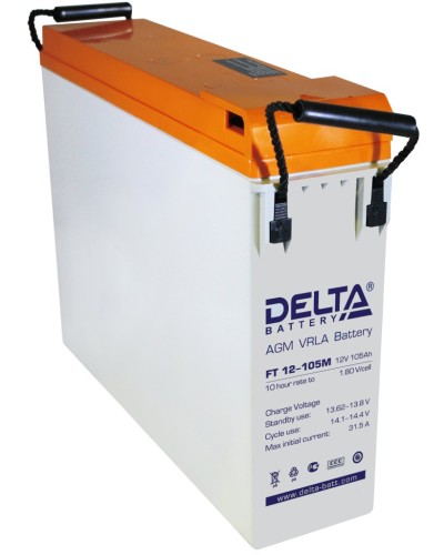 Delta FT 12-105 M. Аккумулятор герметичный свинцово-кислотный. Delta в Череповце