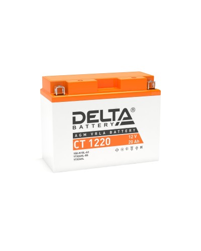 Delta CT 1220. Аккумулятор герметичный свинцово-кислотный стартерный. Delta в Череповце