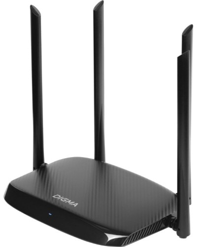 DWR-AC1202 AC1200 10/100/1000BASE-TX черный. Роутер беспроводной. Digma в Череповце