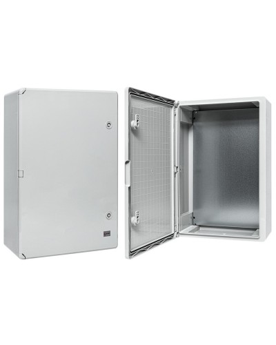 Бокс пластиковый с монтажной платой 600х400х200 IP65 PROxima (PB65MP008). Бокс пластиковый антивандальный. EKF в Череповце