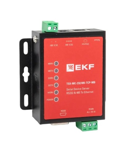 TSX-MC-232/485-TCP-MB. Преобразователь RS-232/485 в Ethernet. EKF в Череповце
