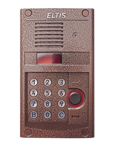 DP300-RD24 (медь). Блок вызова домофона. ELTIS в Череповце