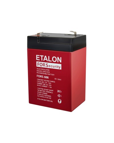 ETALON FORS 606. Аккумулятор герметичный свинцово-кислотный. ETALON в Череповце