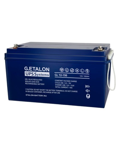 G.ETALON GL 12-150. Аккумулятор герметичный свинцово-кислотный. ETALON в Череповце