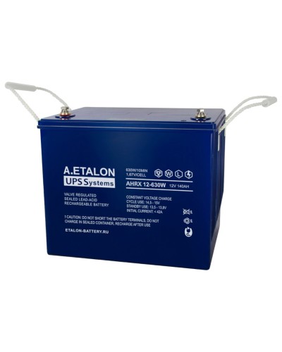 A.ETALON AHRX 12-630W (140). Аккумулятор герметичный свинцово-кислотный. ETALON в Череповце